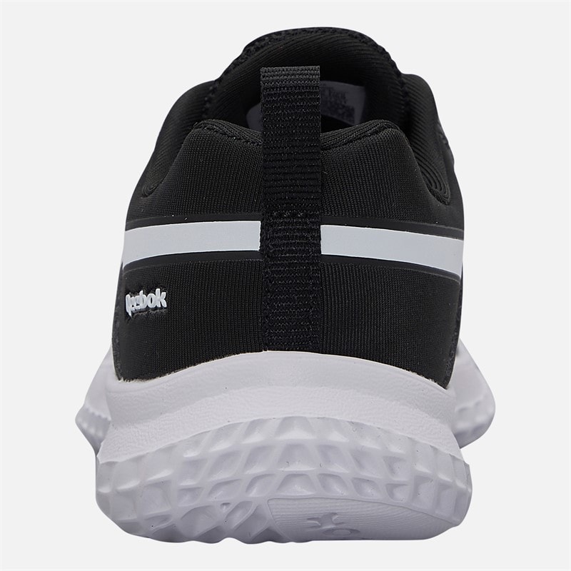 Reebok Kids Rush Runner 5 Elastic Lace Neutral Running Shoes Black/Black/White - Image 3