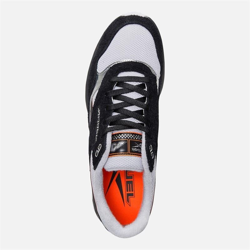 Reebok ERS World Trainers Black/White/Chrome - Image 4