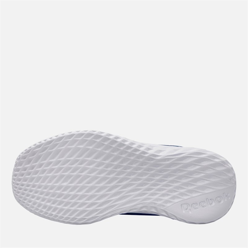 Reebok Infant Rush Runner 5 Elastic Lace Neutral Running Shoes Vector Blue/Vector Blue/White - Image 2