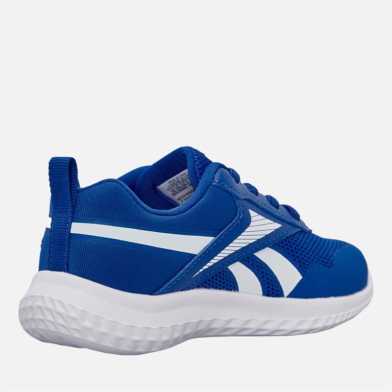 Reebok Infant Rush Runner 5 Elastic Lace Neutral Running Shoes Vector Blue/Vector Blue/White - Image 5