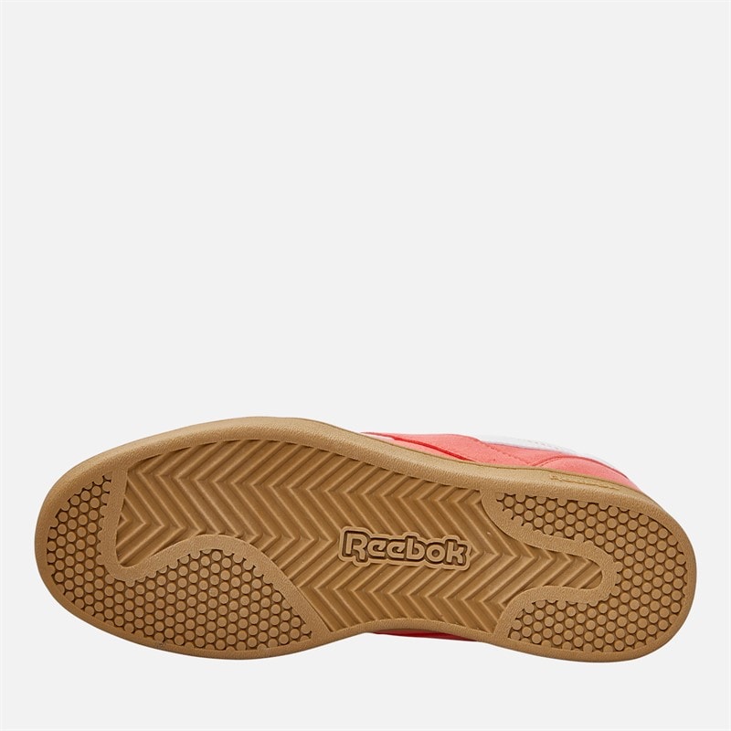 Reebok Junior Smash Edge Trainers Sunset Coral/Electric Amber/Gum - Image 2
