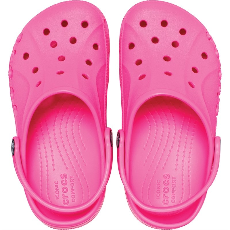 Crocs Junior Baya Clogs Electric Pink - Image 5