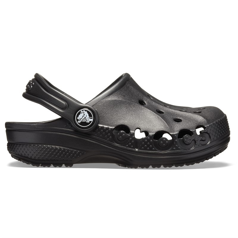 Crocs Junior Baya Clogs Black - Image 4