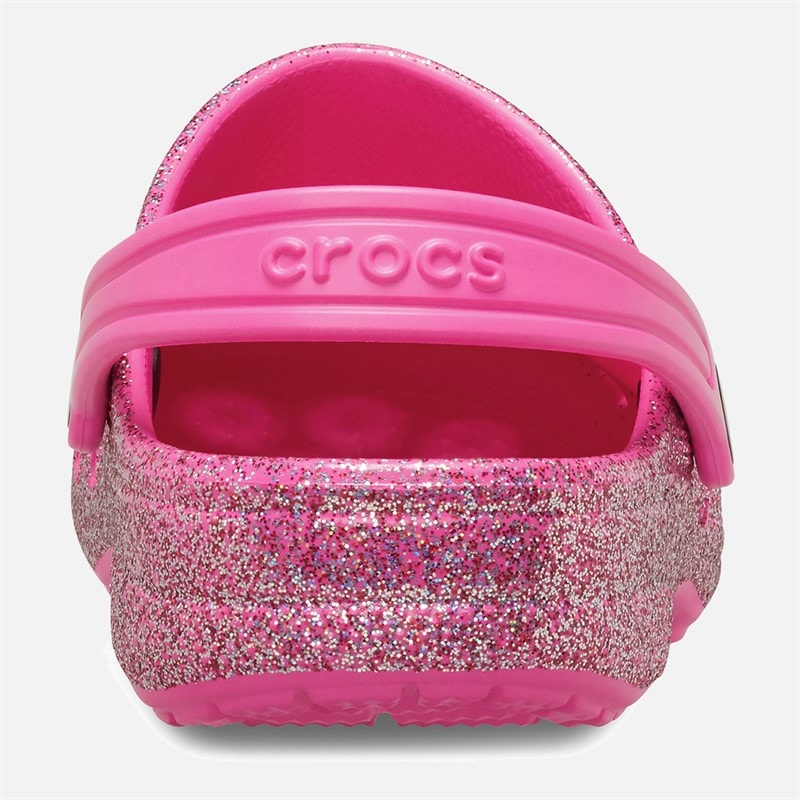 Crocs Girls Baya Glitter Clogs Glam Glitter - Image 3