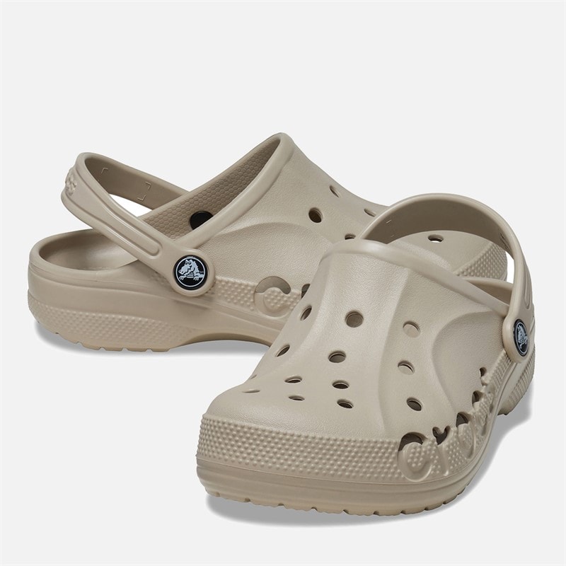 Crocs Kids Baya Clogs Cobblestone