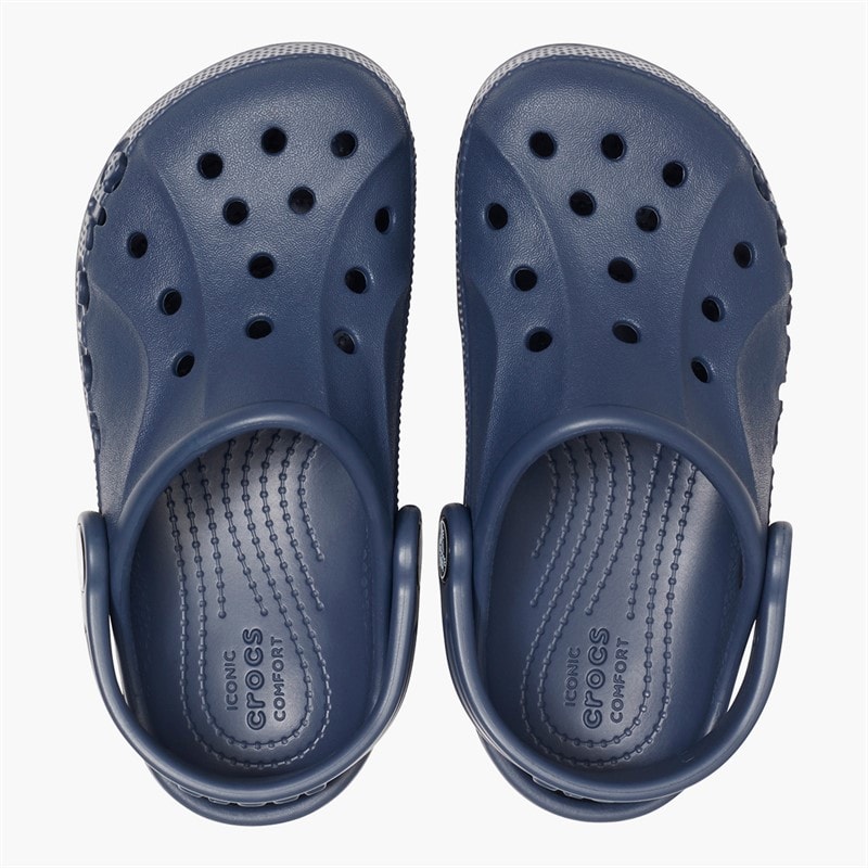 Crocs Kids Baya T Clogs Navy - Image 4