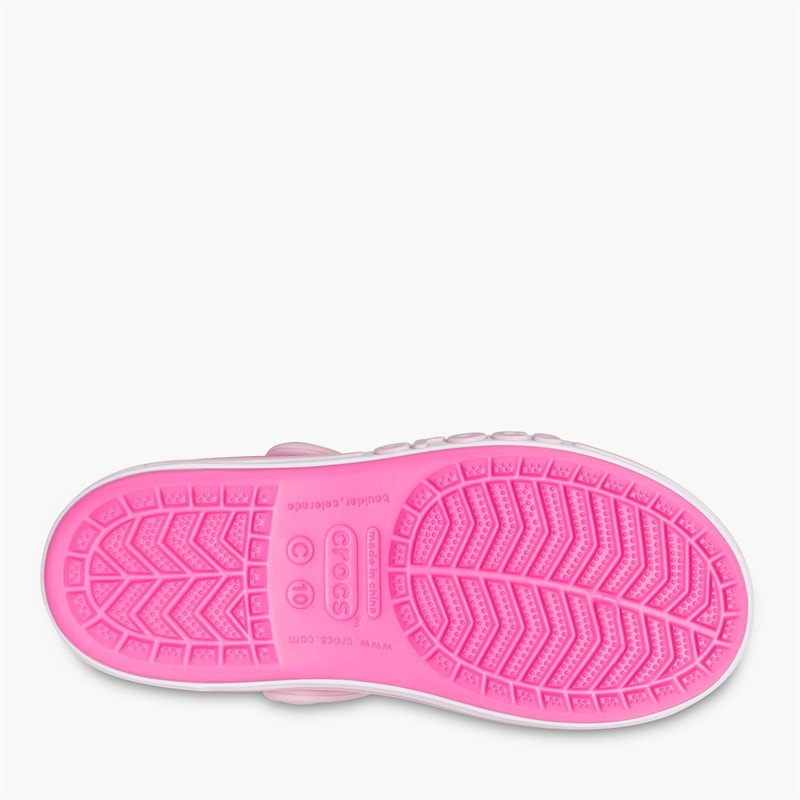 Crocs Girls Bayaband K Sandals Electric Pink - Image 2