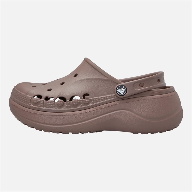 Crocs Womens Baya Platform Clogs Truffle - Image 2