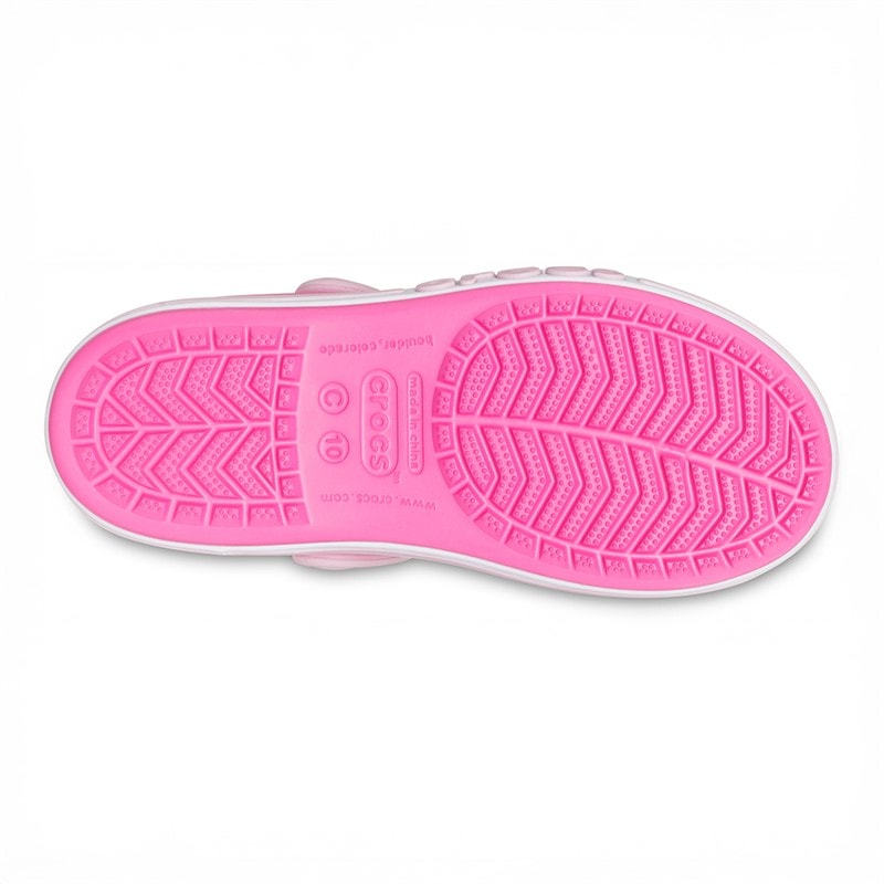 Crocs Girls Bayaband T Sandal Electric Pink - Image 2