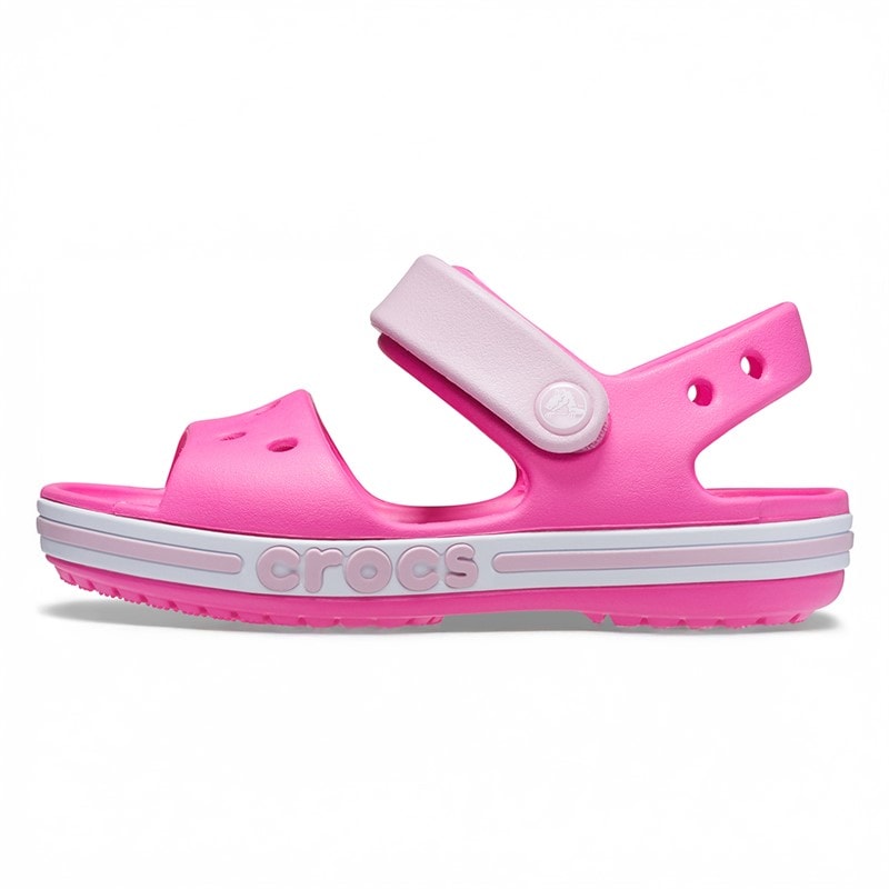 Crocs Girls Bayaband T Sandal Electric Pink - Image 5