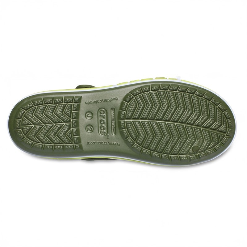 Crocs Kids Bayaband K Sandal Army Green - Image 2