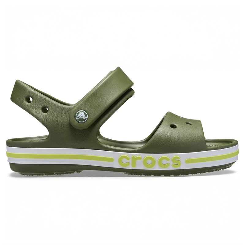 Crocs Kids Bayaband K Sandal Army Green - Image 5