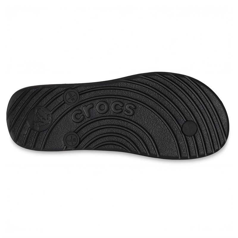 Crocs Womens Flip Flops Black - Image 2
