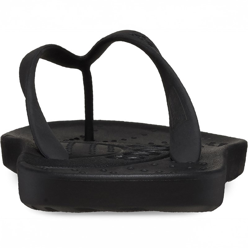 Crocs Womens Flip Flops Black - Image 3