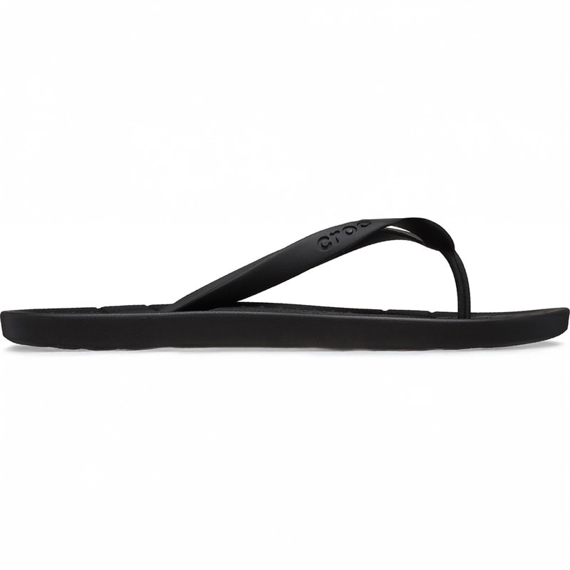 Crocs Womens Flip Flops Black - Image 4