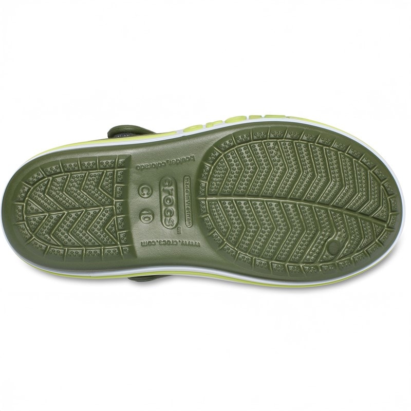 Crocs Kids Bayaband T Sandal Army Green - Image 2