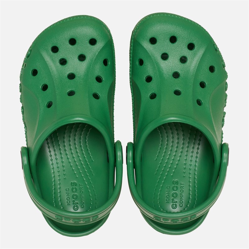 Crocs Kids Baya T Clog Kelly Green - Image 4