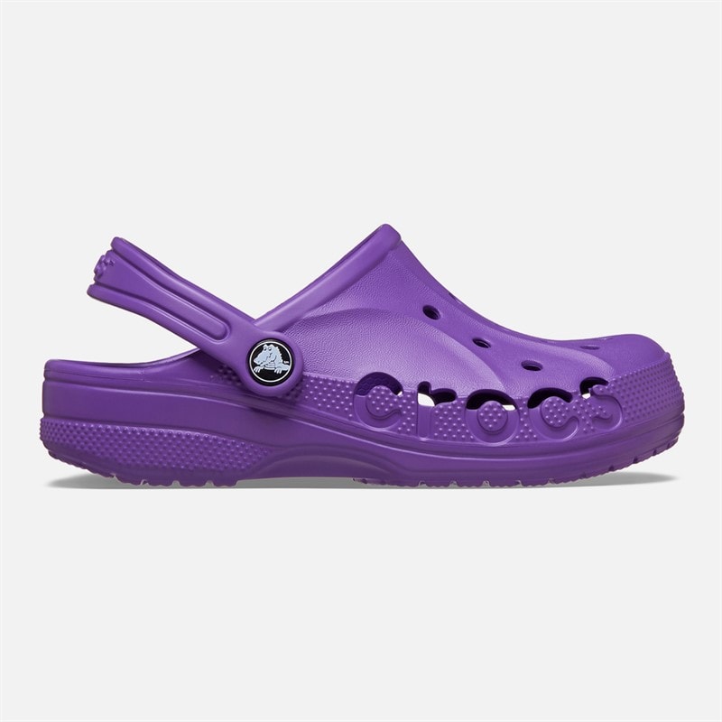 Crocs Kids Baya K Clog Neon Purple - Image 2