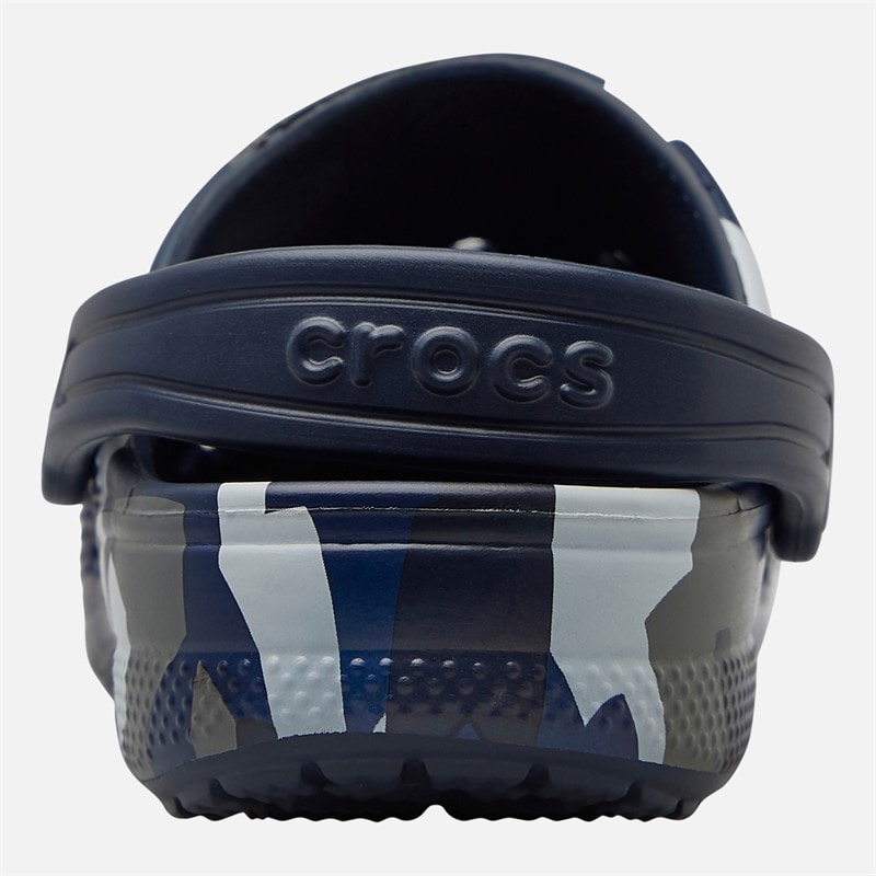 Crocs Boys Baya Seasonal Printed Clogs Navy Multi - Image 4