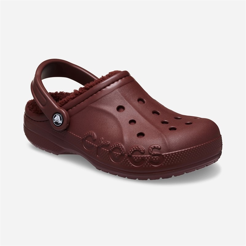 Crocs Baya Lined Clogs Dark Clay - Image 5