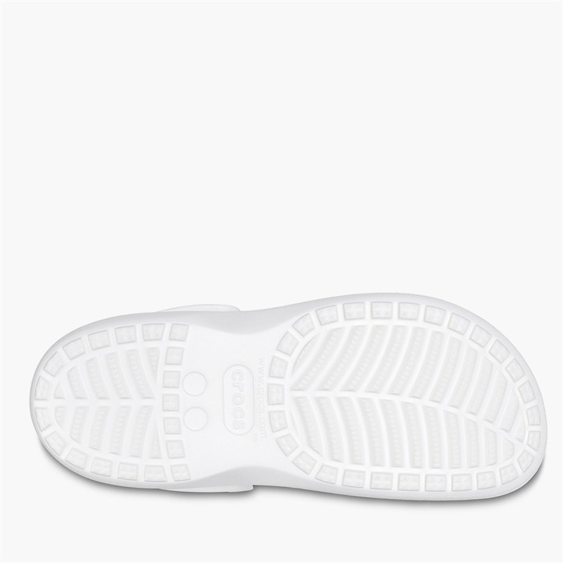Crocs Womens Baya Platform Clogs White - Image 2