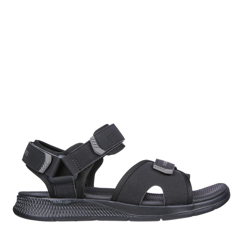 SKECHERS Mens Go Consistent Tributary Sandals Black