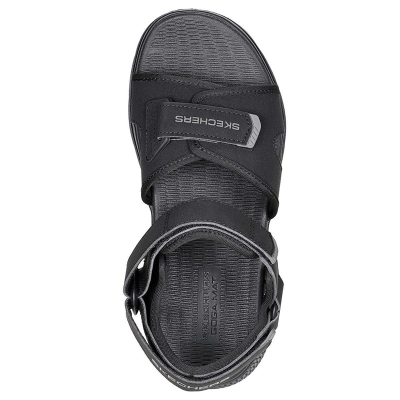 SKECHERS Mens Go Consistent Tributary Sandals Black - Image 4