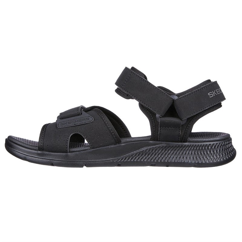 SKECHERS Mens Go Consistent Tributary Sandals Black - Image 5