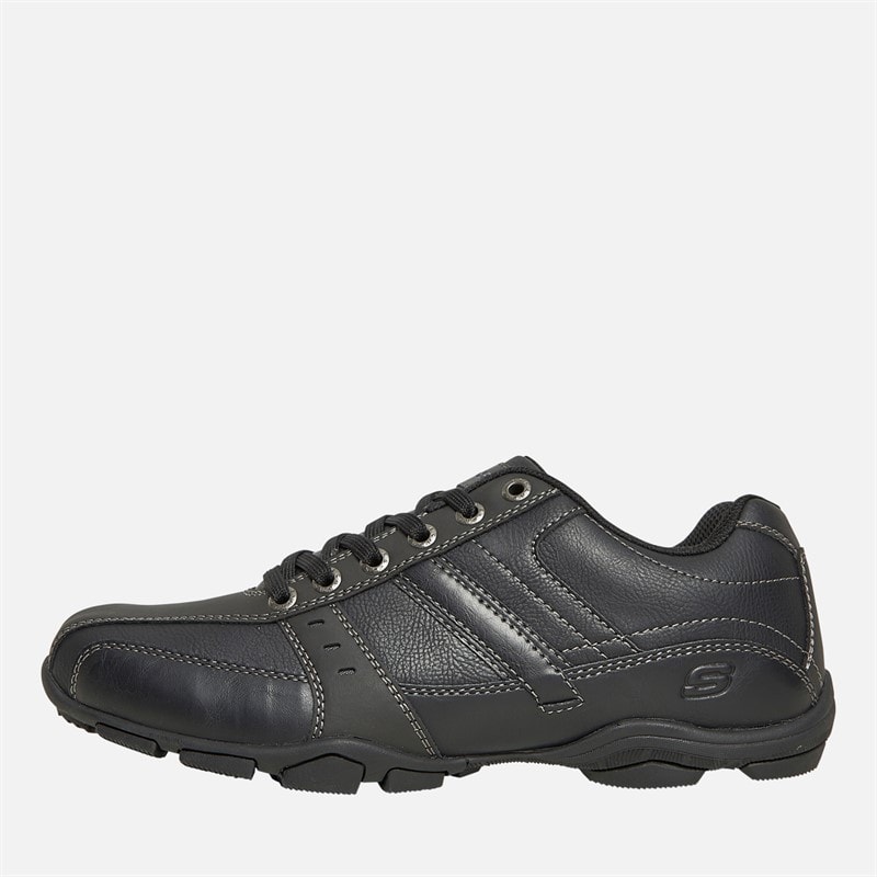 SKECHERS Mens Marter Life Changer Shoes Black - Image 1