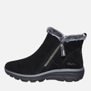 SKECHERS Womens Easy Going High Zip Boots Black