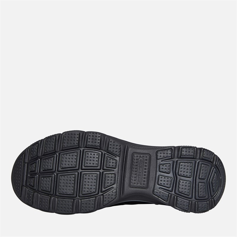 SKECHERS Womens Easy Going High Zip Boots Black - Image 2