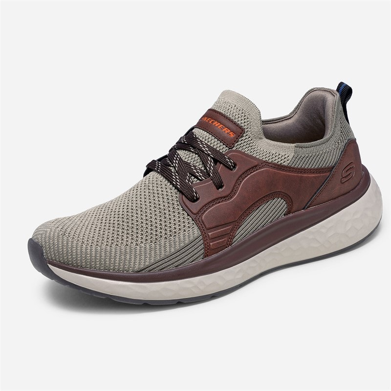 SKECHERS Mens Men Lancer Dalton Sneakers Natural - Image 2