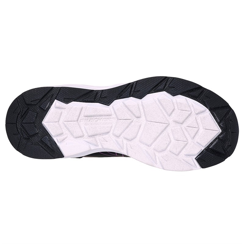 SKECHERS Girls Adventure Blitz Fun Pursuit Waterproof Shoes Black Aqua - Image 2