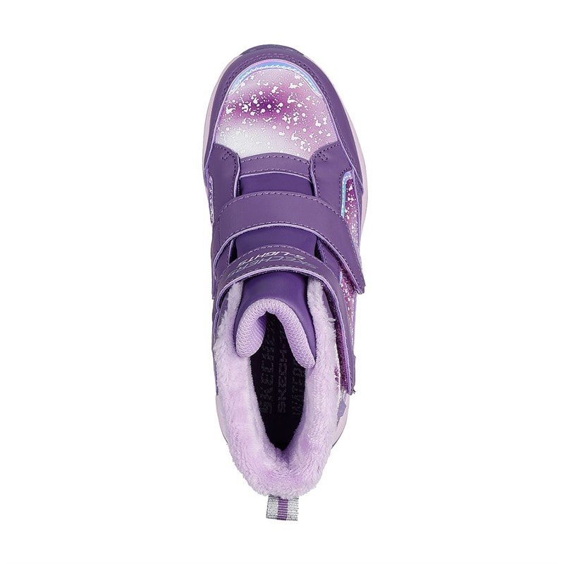 SKECHERS Girls Storm Blazer Waterproof Shoes Purple - Image 4