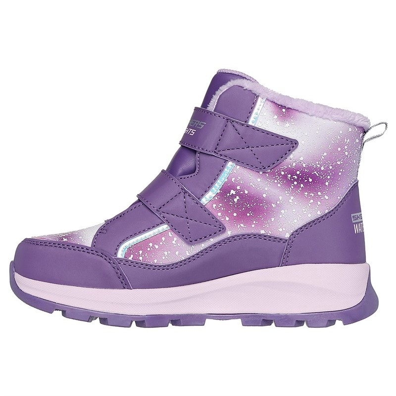 SKECHERS Girls Storm Blazer Waterproof Shoes Purple - Image 5