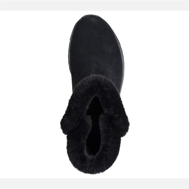 SKECHERS Womens On The Go Stellar Waterproof Boots Black - Image 4