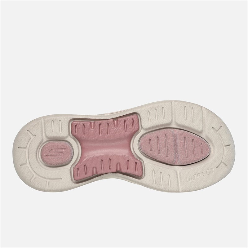SKECHERS Womens Gowalk Arch Fit Sandals Mauve - Image 2