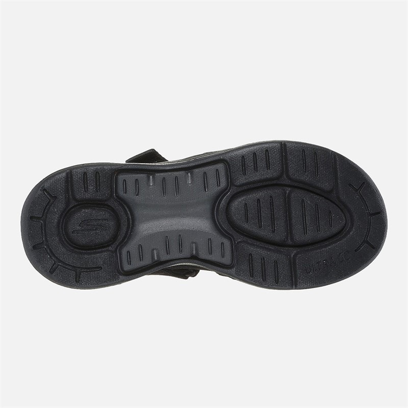 SKECHERS Womens Gowalk Arch Fit Sandals Black - Image 2