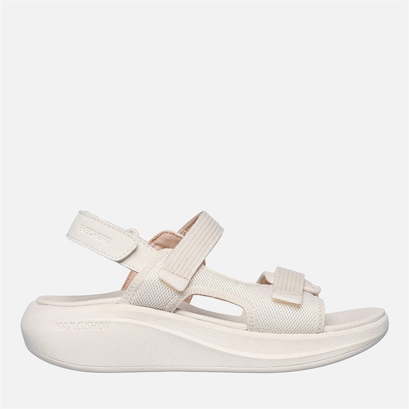 SKECHERS Womens Max Cushioning Essential Sandals Natur