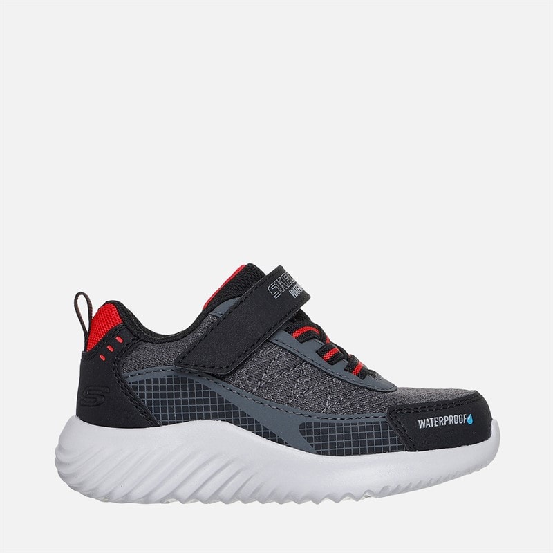 SKECHERS Infant Boys Bounder Venture Squad Waterproof Sneakers Black