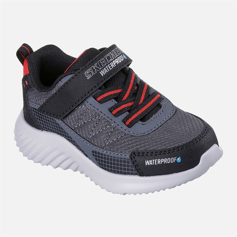 SKECHERS Infant Boys Bounder Venture Squad Waterproof Sneakers Black - Image 3