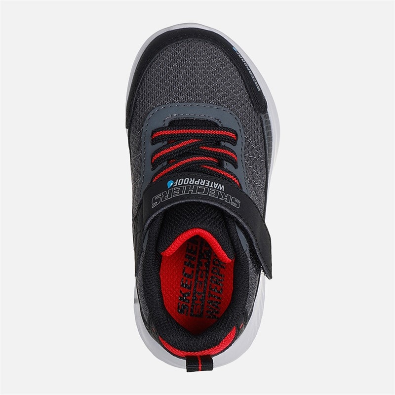 SKECHERS Infant Boys Bounder Venture Squad Waterproof Sneakers Black - Image 4