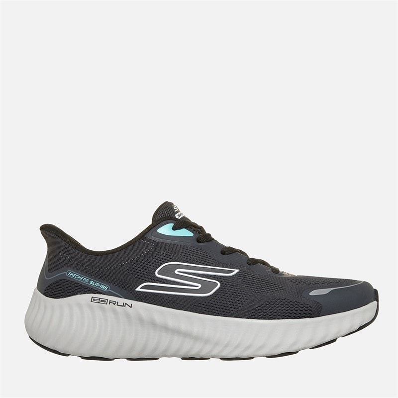 SKECHERS Mens Go Run Now Regent Slip Ins Sneakers Gray - Image 1
