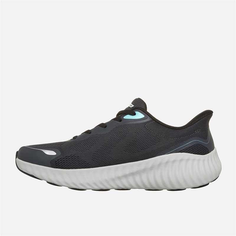 SKECHERS Mens Go Run Now Regent Slip Ins Sneakers Gray - Image 5