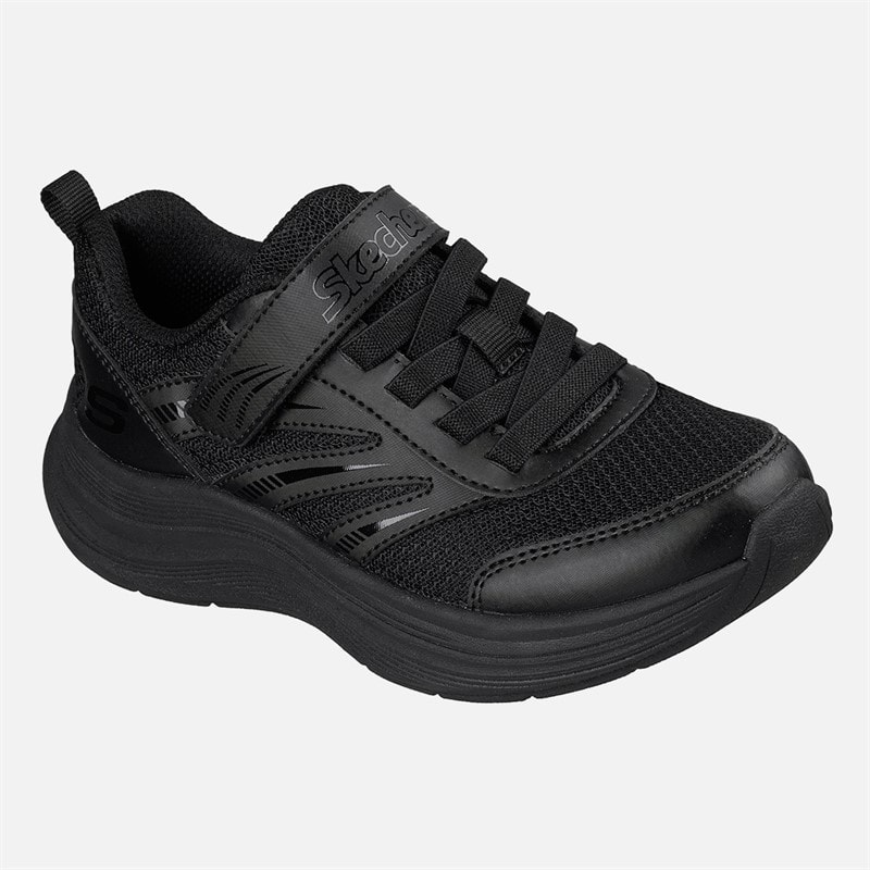 SKECHERS Girls Streamline Sneakers Black - Image 3