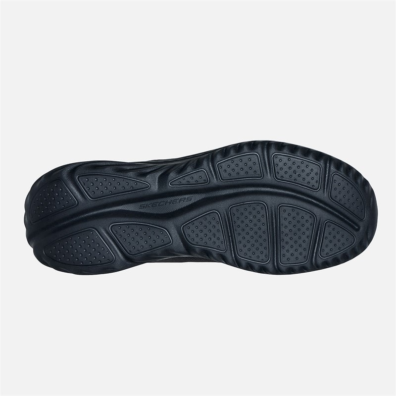 SKECHERS Mens Skehers Bounder 3.0 Cleyer Sneakers Black - Image 2