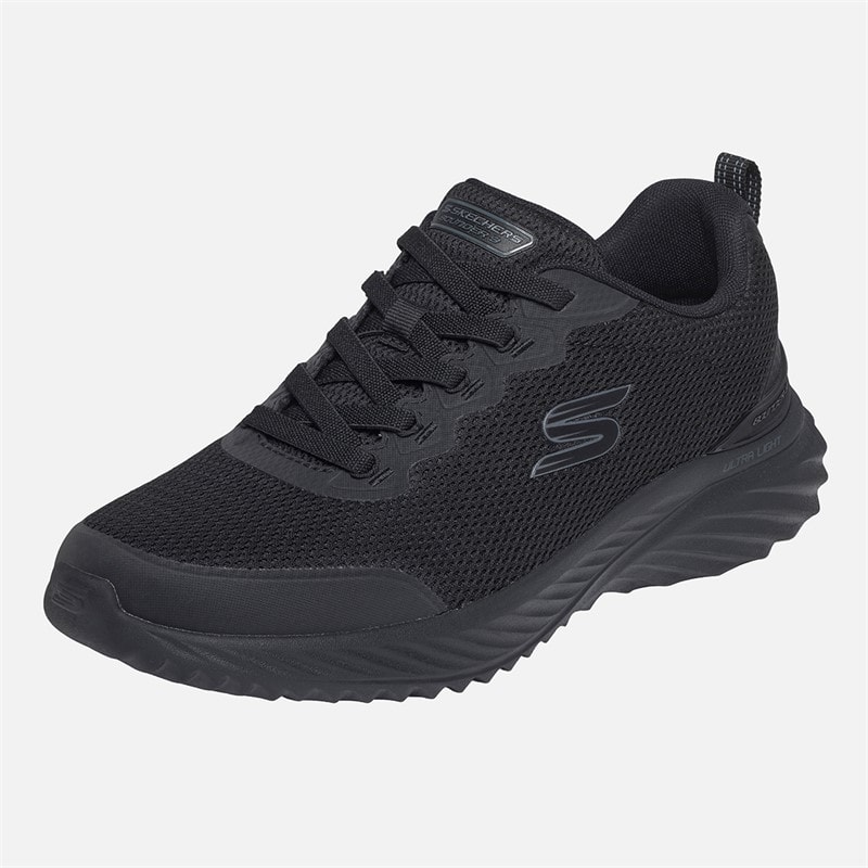 SKECHERS Mens Skehers Bounder 3.0 Cleyer Sneakers Black - Image 3