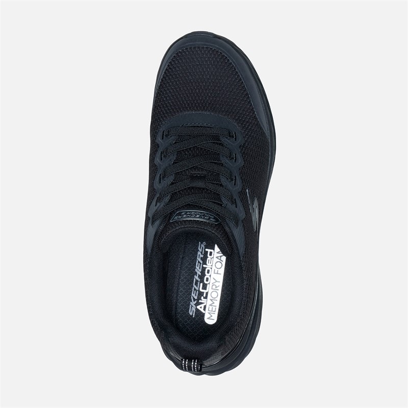SKECHERS Mens Skehers Bounder 3.0 Cleyer Sneakers Black - Image 4