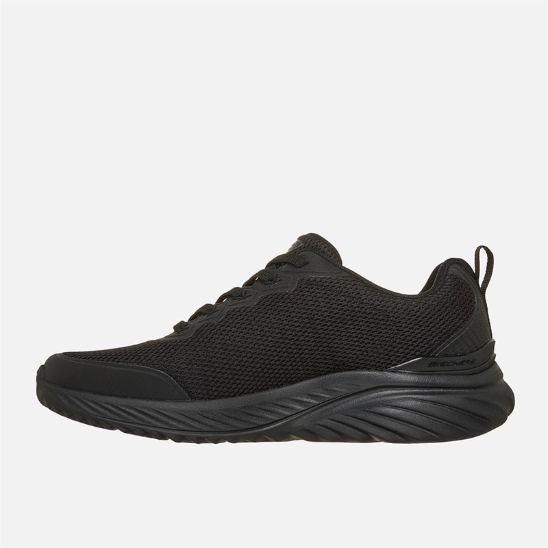 SKECHERS Mens Skehers Bounder 3.0 Cleyer Sneakers Black - Image 5