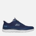 SKECHERS Mens Summits Leyter Slip Ins Sneakers Navy